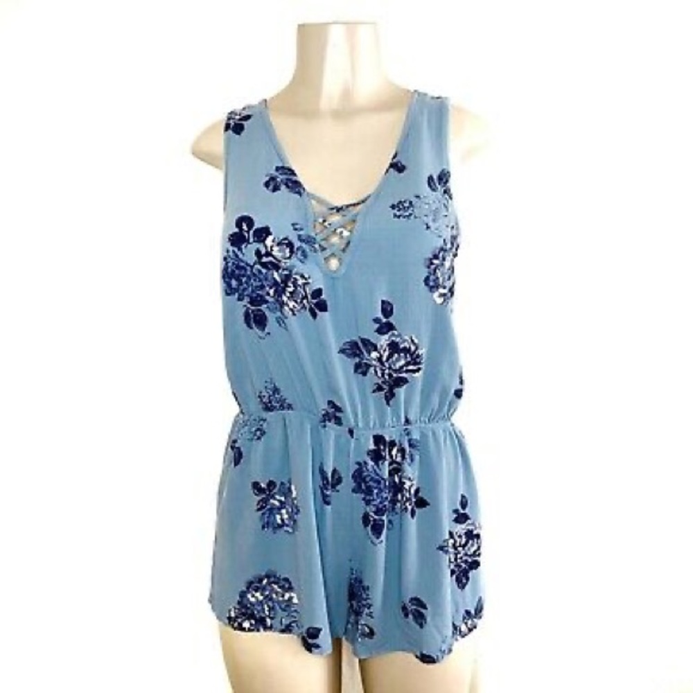 Kendall and Kylie Blue Romper
